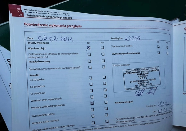 Skoda Octavia cena 35800 przebieg: 36000, rok produkcji 2008 z Legionowo małe 742